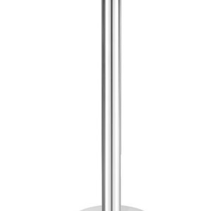 Ø360x1010mm Hõbedane lindiga tõkkepost tõkkepost + alus