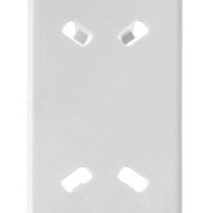 Korvipikenduse klipp - valge