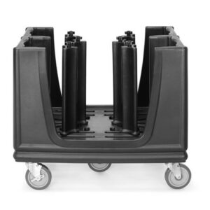 Plaadikäru, AmerBox, must, 985x760x(K)900mm