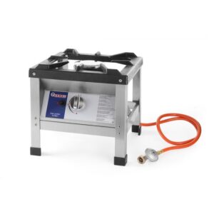 6kW Jalgadel gaasipliit KitchenLine 440x400x(H)390mm