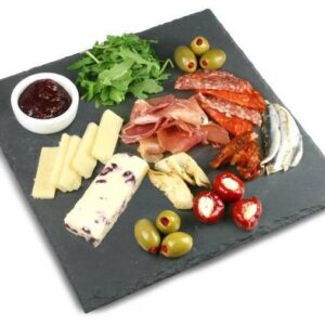 20x20cm Naturaalne põlevkivi - taldrik