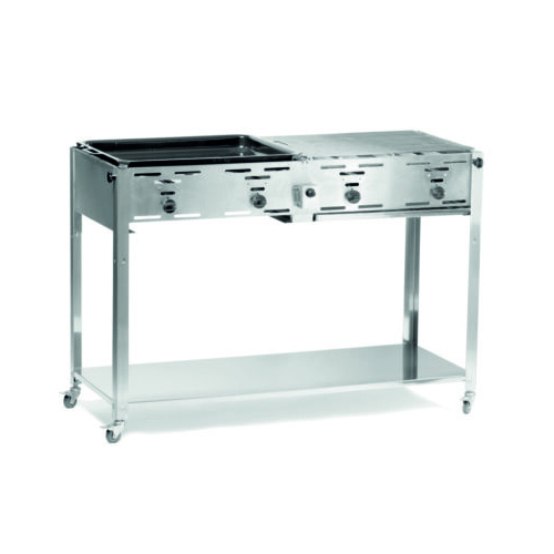 22kW Gaasigrill Grill-Master Quattro 1330x600x(H)920mm