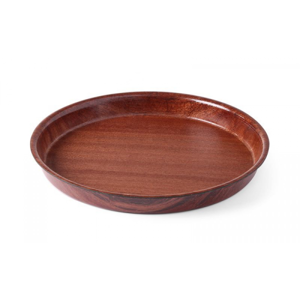 Ø420x30mm Serveerimiskandik lamineeritud libisemiskindel ümmargune kõrge äärisega