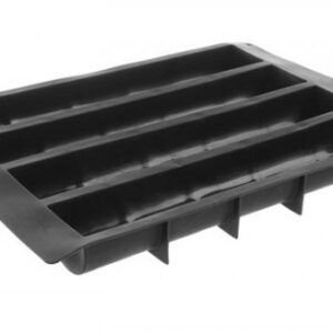 80x500x66mm Küpsetusvorm silikoonist Long mold 4 per mold