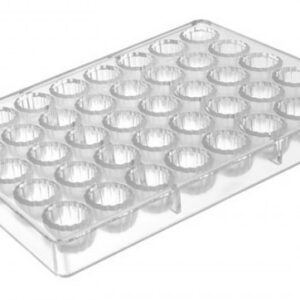 Ø26x19mm Minišokolaad flower 28 per mold