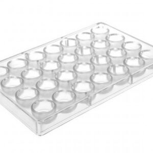 Ø30x22mm Minišokolaad round 28 per mold
