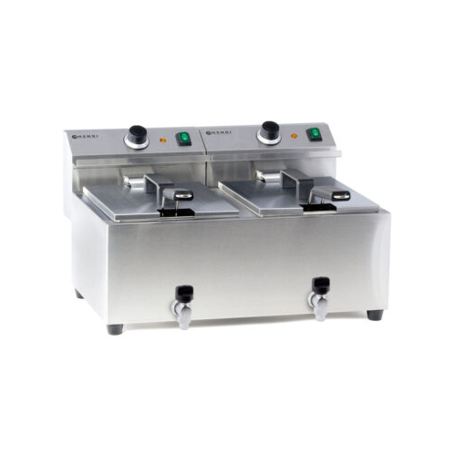 2x8L Äravoolukraaniga fritüür ProfiLine 230V/3500W, 605x515x(H)350mm