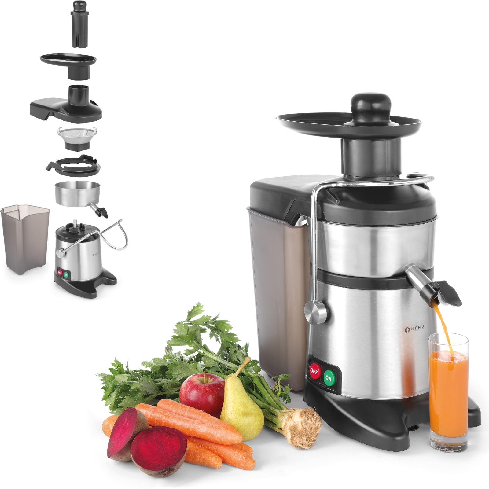 Tsentrifugaalne mahlapress 250x410x530mm - 230 - 700