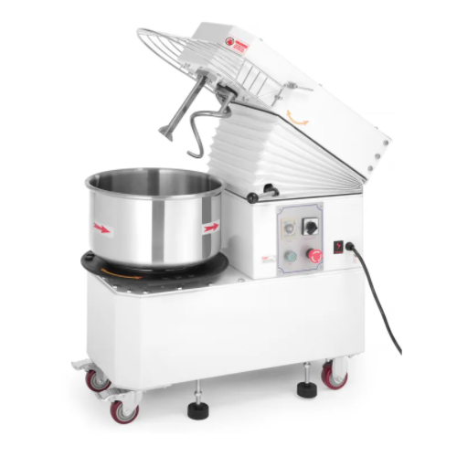 20L Spiraalse taigna sõtkumismasin 2 kiiruse ja tõstetava peaga