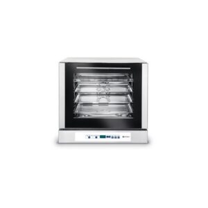 4x429x345mm Aurukonvektsioonahi - elektriline, programmeeritav, elektrooniline 230V/2900W, 590x695x(H)590mm