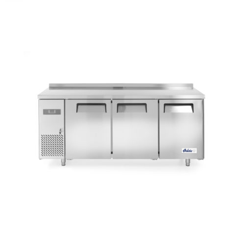 291L Külmlaud KitchenLine 600 - 3 uksega, agregaadi asukoht küljeL Arktic, 230V/270W, 1200x600x(H)800mm