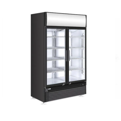 618L Kahe klaasuksega külmik Arktic 230V/400W, 1120x595x(H)1965mm