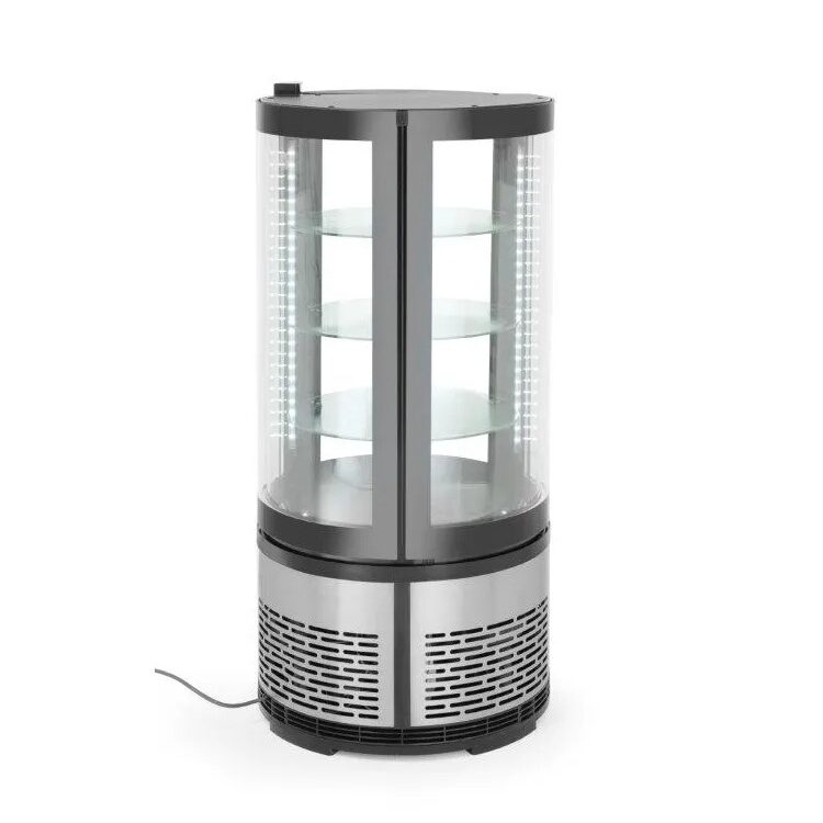 100L Ümar külmvitriin 230V/210W, Ø480x(H)1030mm