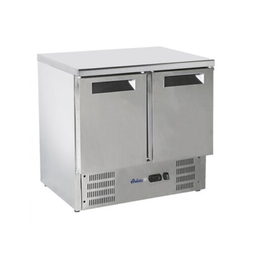 247L Roostevabast terasest tööpinnaga jahutuslaudad Arktic 900x700x(H)850mm