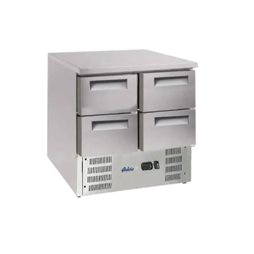 247L Külmlauad roostevabast terasest tööpinnaga Arktic 900x700x(H)850mm