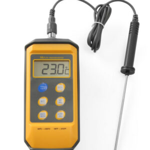 Digitaalne termomeeter sondiga - põrutuskindel 195x85x45mm