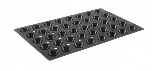 Ø50x18mm Küpsetusvorm silikoonist Mini-tartelette 40 per mold
