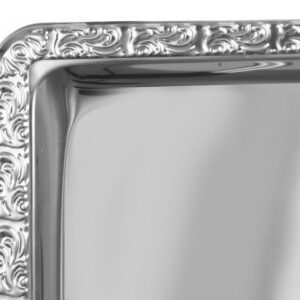 Banketikandik dekoratiivse äärisega - neljakandiline