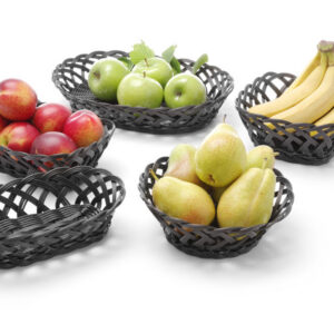 190x190x80mm Punutud külgedega korvid neljakandiline.