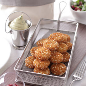 530x325x10mm Ristkülikukujuline serveerimisplaat- tammepuidu mustriga GN1/1