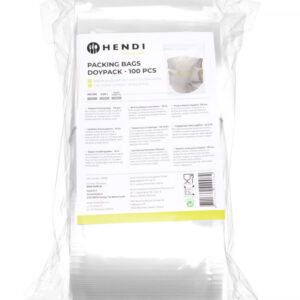 0.25L Pakkimiskotid 100 tk Läbipaistvad kotid 250ml/100tk, 100tk., 110x65x185mm