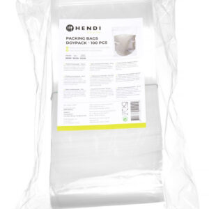 0.5L Pakkimiskotid 100 tk Läbipaistvad püstiseisvad kotid 500 mL 100 tk, 100tk., 130x70x225mm