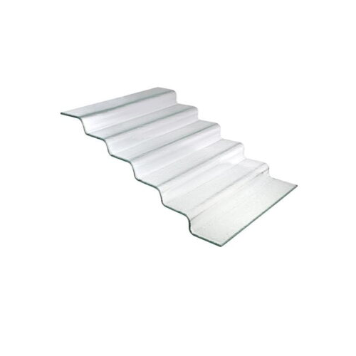 Vetro kuueastmeline läbipaistvast klaasist buffet-trepp