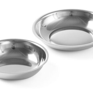 Ø100x20mm Kausike suhkru või vahukoore jaoks 4tk