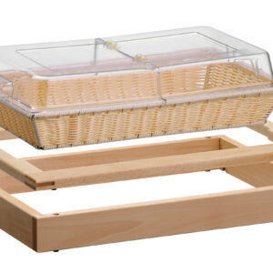 Finishing frame buffet system