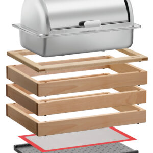 Finishing frame buffet system CD