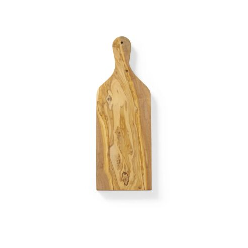 Oliivipuust serveerimislaud, käepidemega 400x140x18mm