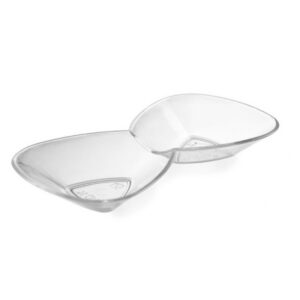 Kolmnurkne kauss suupistete - ühekordselt kasutatav 100tk