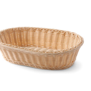 380x270x90mm Korv leiva ja saiakeste jaoks - ovaalne