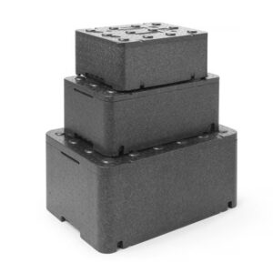 13L Termokonteinerid sopolümeerist piocelan 400x300x173mm