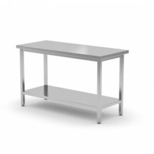 160x70x85cm Tööpinnalaud riiuliga poltidega tsentraalselt paigutatud