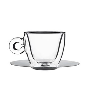 300ml Kaheseinaline tass alustassiga- komplekt 2 tk