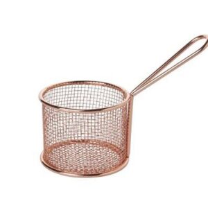 95mm ümmargune friikartulikorv vask