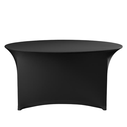 Ø150x76mm Sümpoosioni ümmargune lauakate must