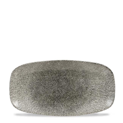 269x127mm Raku Quartz Black chefs piklik taldrik