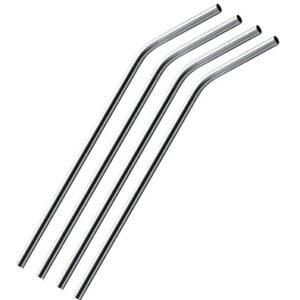 Metallist kokteilikõrs - komplektis 4