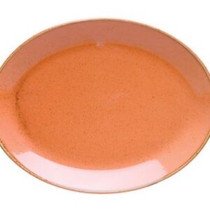 31x24cm Merevaik ovaalne taldrik