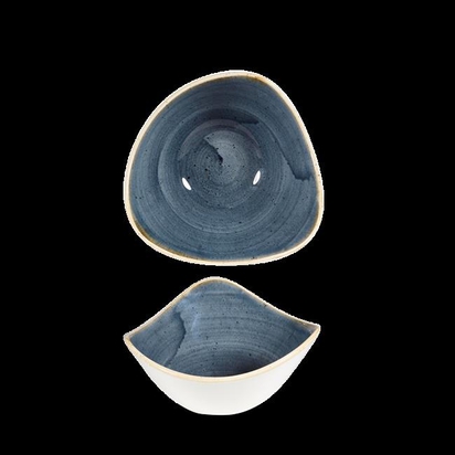 153mm Stonecast Blueberry kolmnurkne kauss