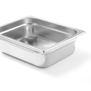 Kaas GN1/2 container with a hole a spoon