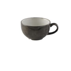 340ml Stonecast Patina Iron Black cappuccino tass
