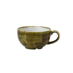 227ml Stonecast Plume Green cappuccino tass