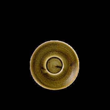 118mm Stonecast Plume Green espresso alustass