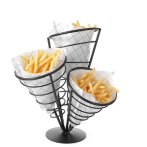 Alus friikartulite jaoks - 3 portsule 270x270x280mm