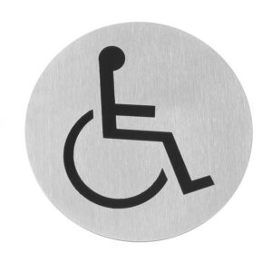 Infosilt uksel ratastooL Ø75mm