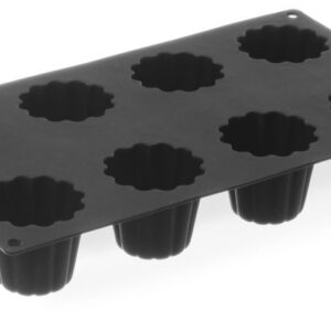 GN1/3 Silikoonvorm Cannele Bordelais Ø54x(H)48 8 auku Ø54x(H)48mm