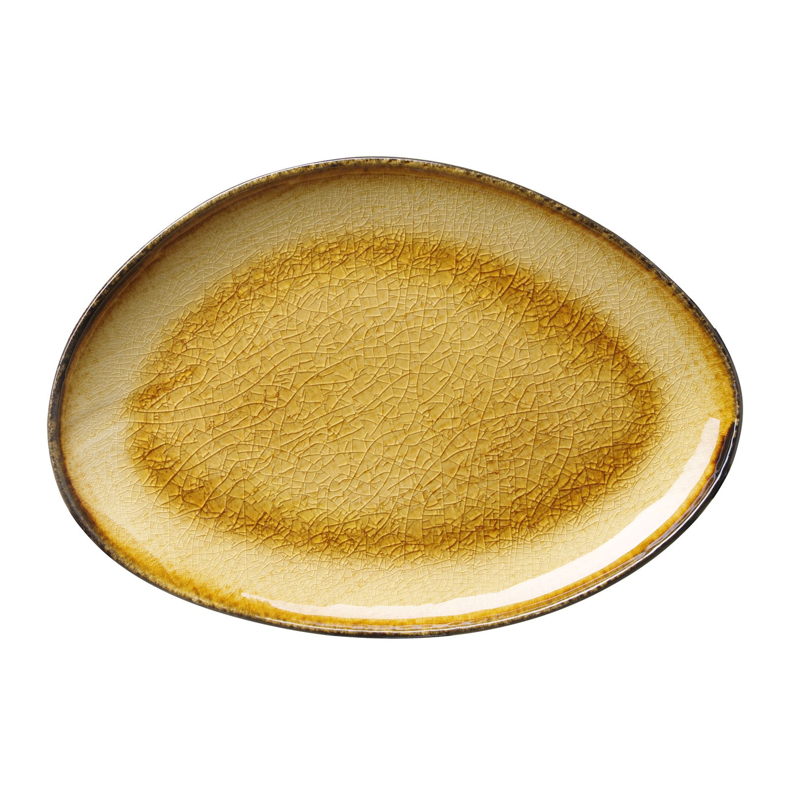 265x190mm kujuga taldrik Topaz